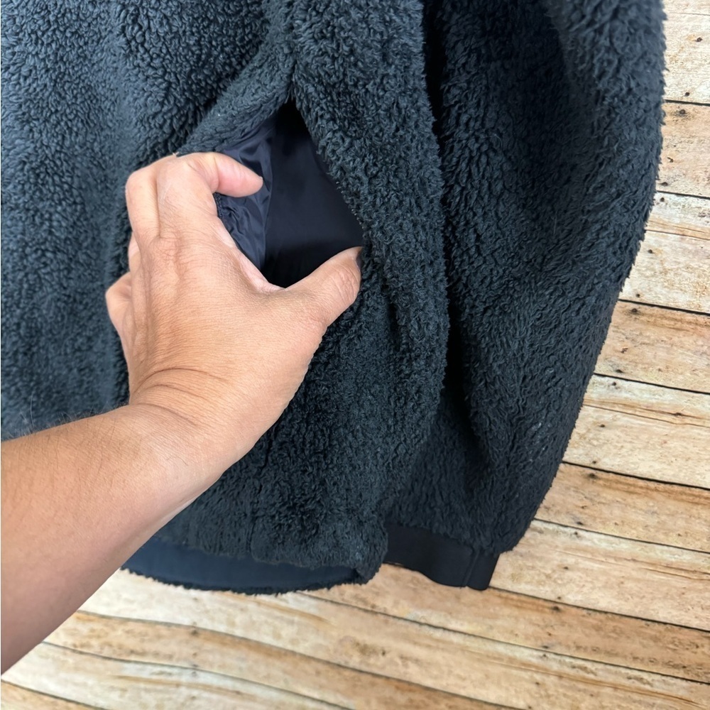 Isaora Blk Fleece Jacket Mens Size XL - Picture 5 of 8